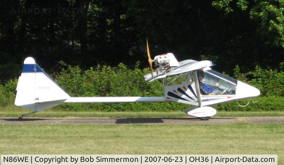 N86WE, 1986 Kolb Twinstar C/N TS00-013, Riverside, OH breakfast fly-in
