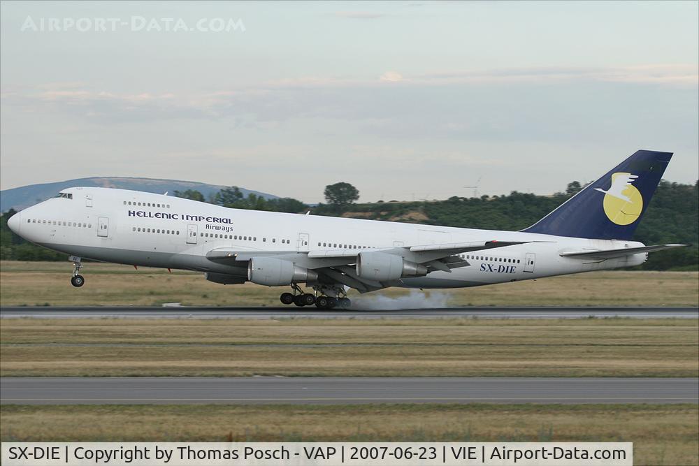 SX-DIE, 1986 Boeing 747-230BM C/N 23509, Hellenic Imperial Airways