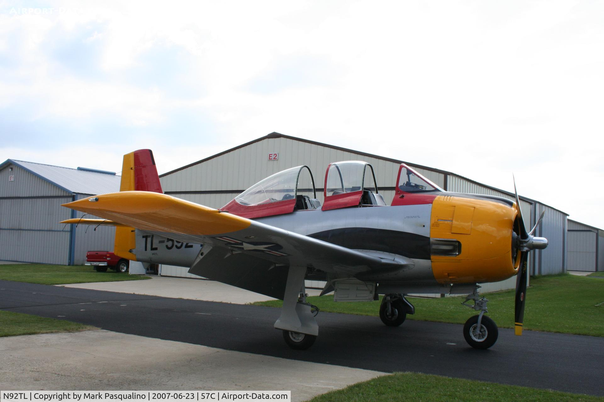 N92TL, 1949 North American T-28A Trojan C/N 49-1592, North American T-28A