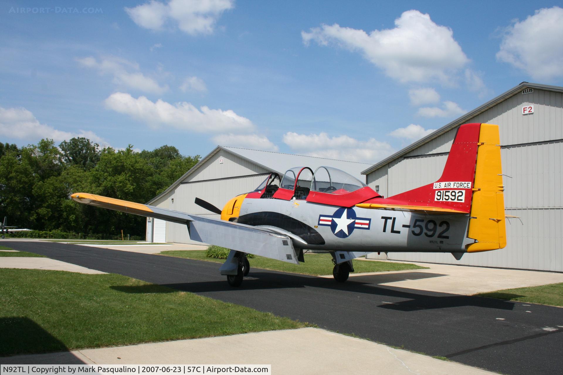 N92TL, 1949 North American T-28A Trojan C/N 49-1592, North American T-28A