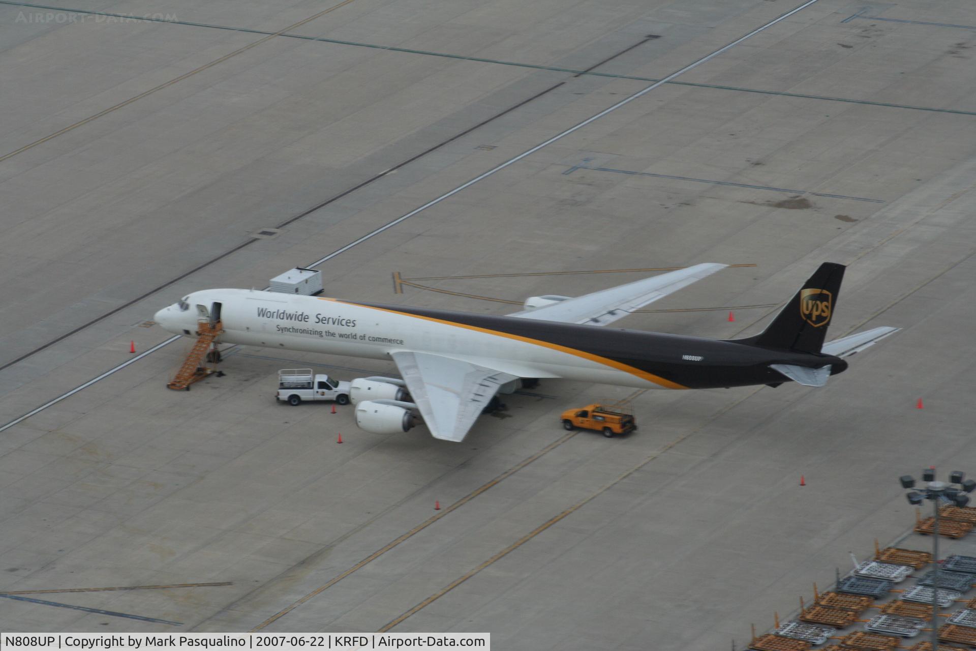 N808UP, 1969 Douglas DC-8-73F C/N 46008, DC-8-73F