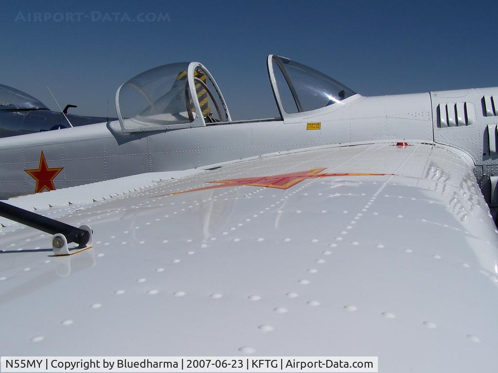 N55MY, 1992 Yakovlev YAK-55M C/N 920401, Wing Detail