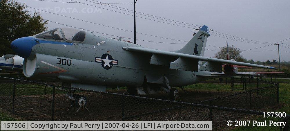 157506, LTV A-7E Corsair II C/N E-223, Standing proud, but missing her AIM-9 rails