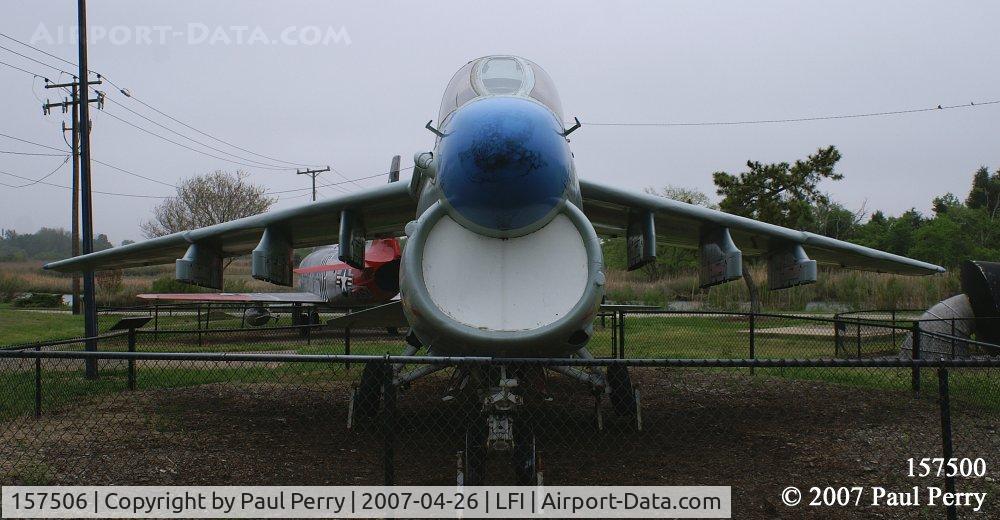 157506, LTV A-7E Corsair II C/N E-223, A true warhorse, nos on with the Short Little Ugly Fella