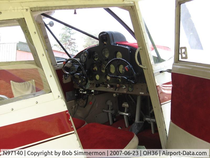 N97140, 1946 Stinson 108 Voyager C/N 108-140, Nice old metalized Stinson