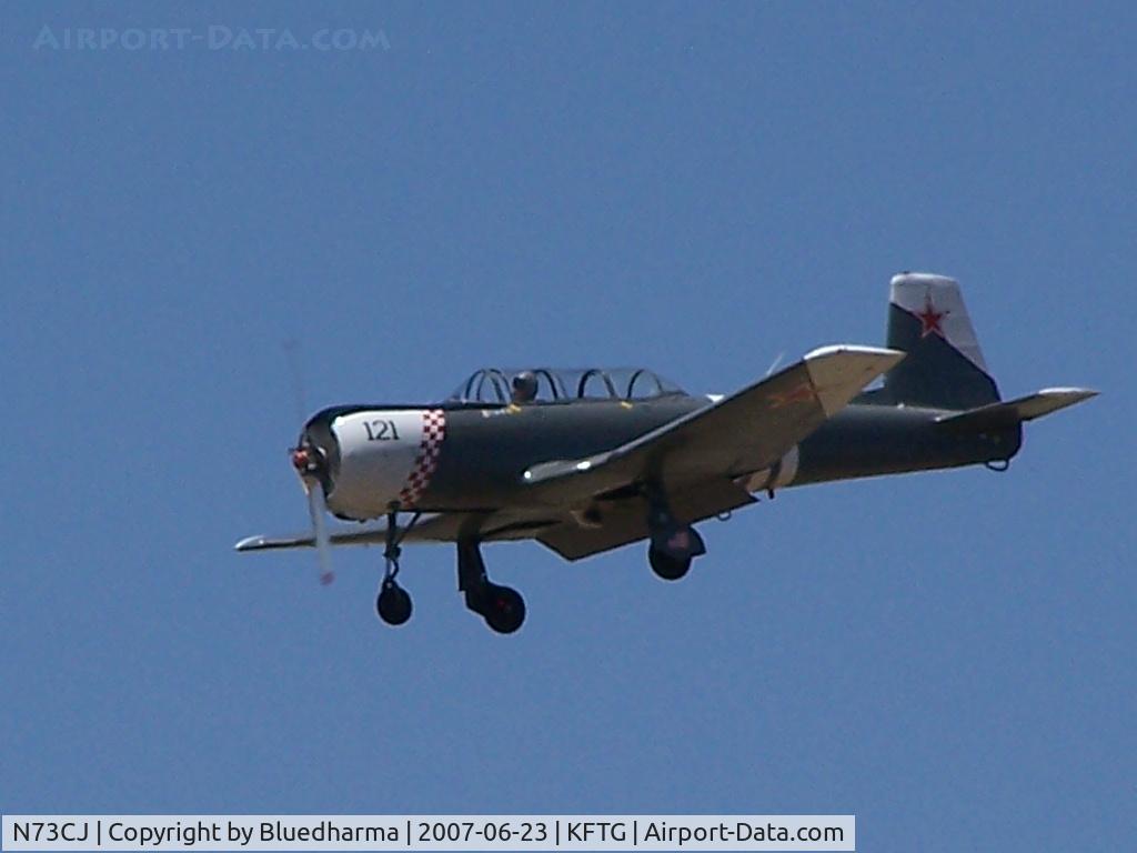 N73CJ, 1973 Nanchang CJ-6A C/N 2951231, In flight