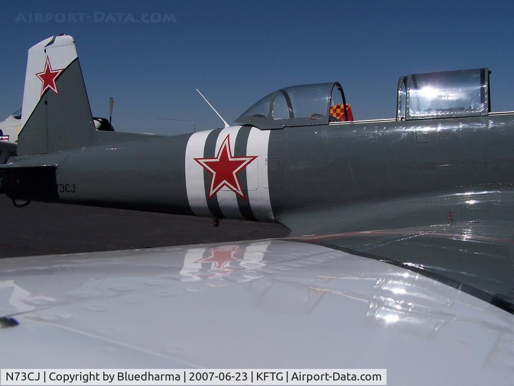 N73CJ, 1973 Nanchang CJ-6A C/N 2951231, Starboard Wing Detail