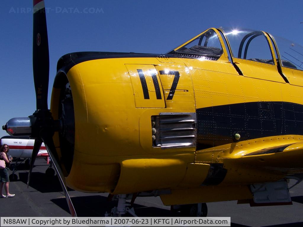 N88AW, 1954 North American T-28B Trojan C/N 200-188 (138117), Port Front Detail