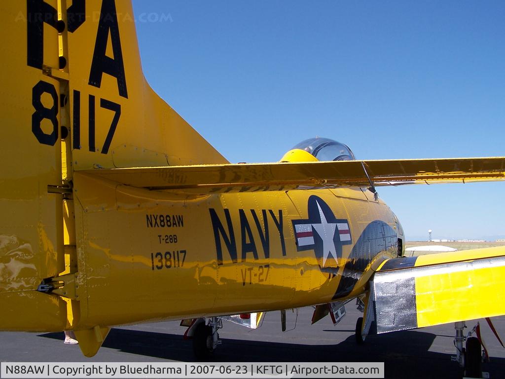 N88AW, 1954 North American T-28B Trojan C/N 200-188 (138117), Starboard Side Detail