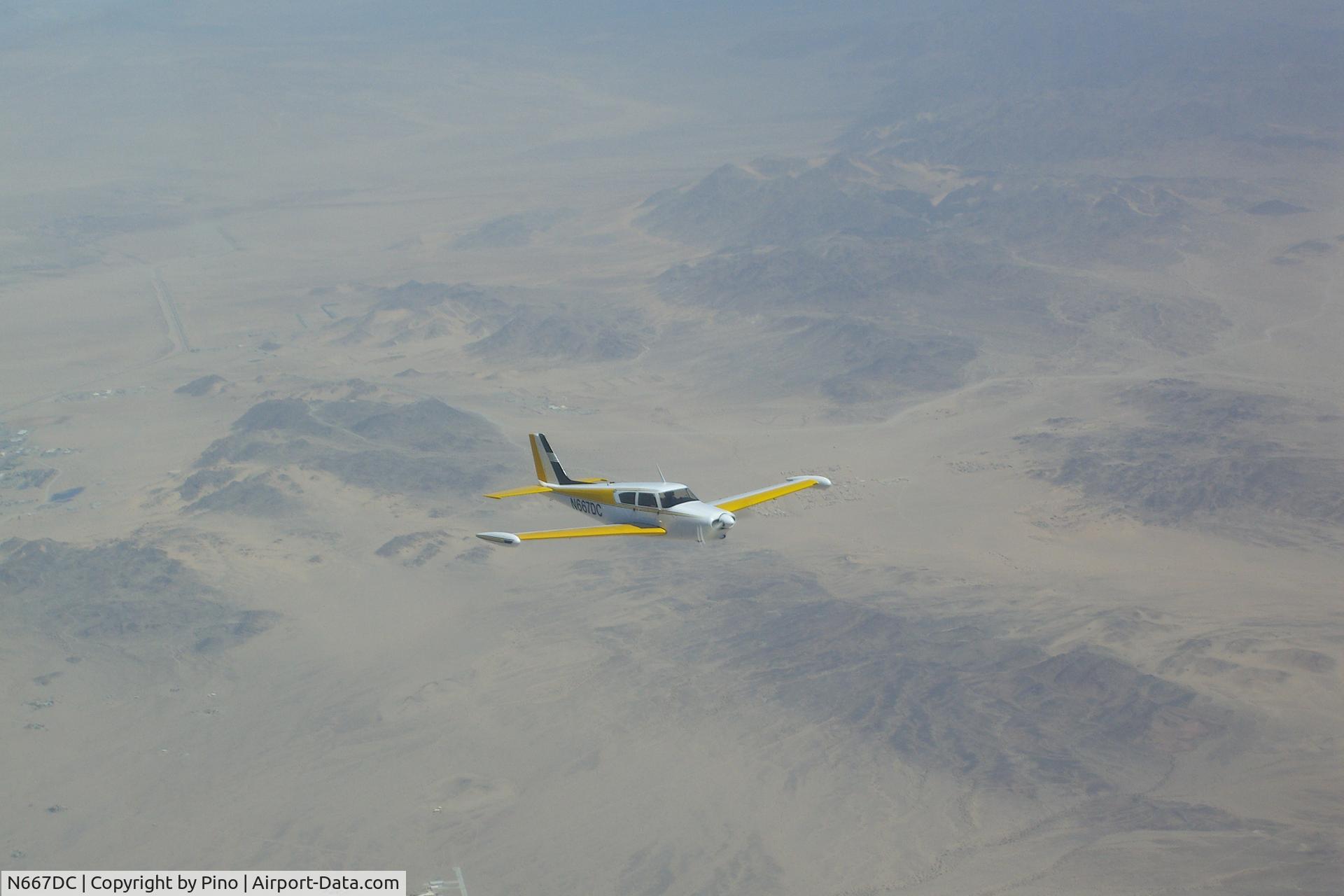 N667DC, 1959 Piper PA-24-250 Comanche C/N 24-1611, Over TNP
