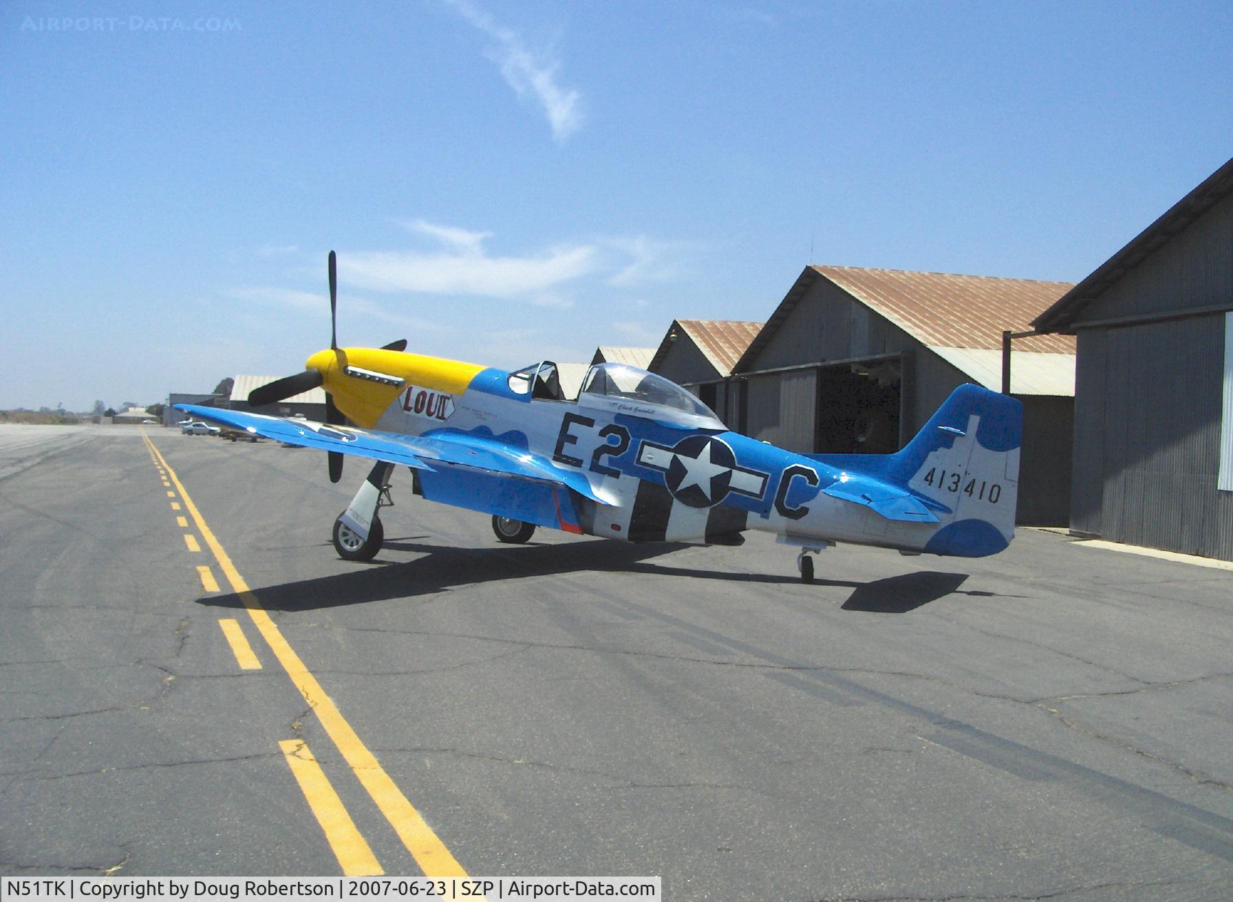N51TK, North American F-51D Mustang C/N 44-63350, 1944 North American F-51D MUSTANG 'Lou IV', Rolls-Royce V-1650-7 1,490 Hp. Limited class