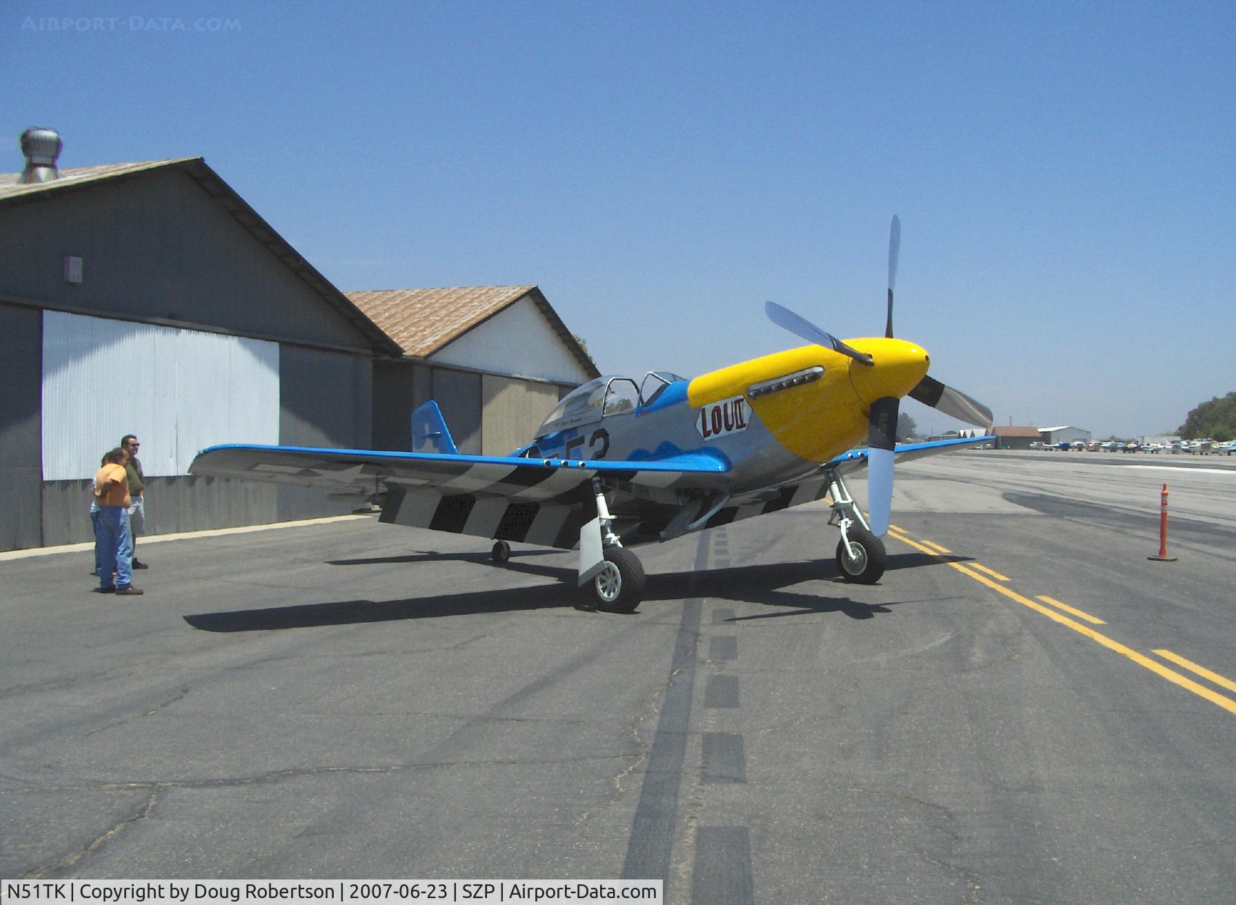 N51TK, North American F-51D Mustang C/N 44-63350, 1944 North American F-51D MUSTANG 'Lou IV', Rolls-Royce V-1650-7 1,490 Hp. Limited class