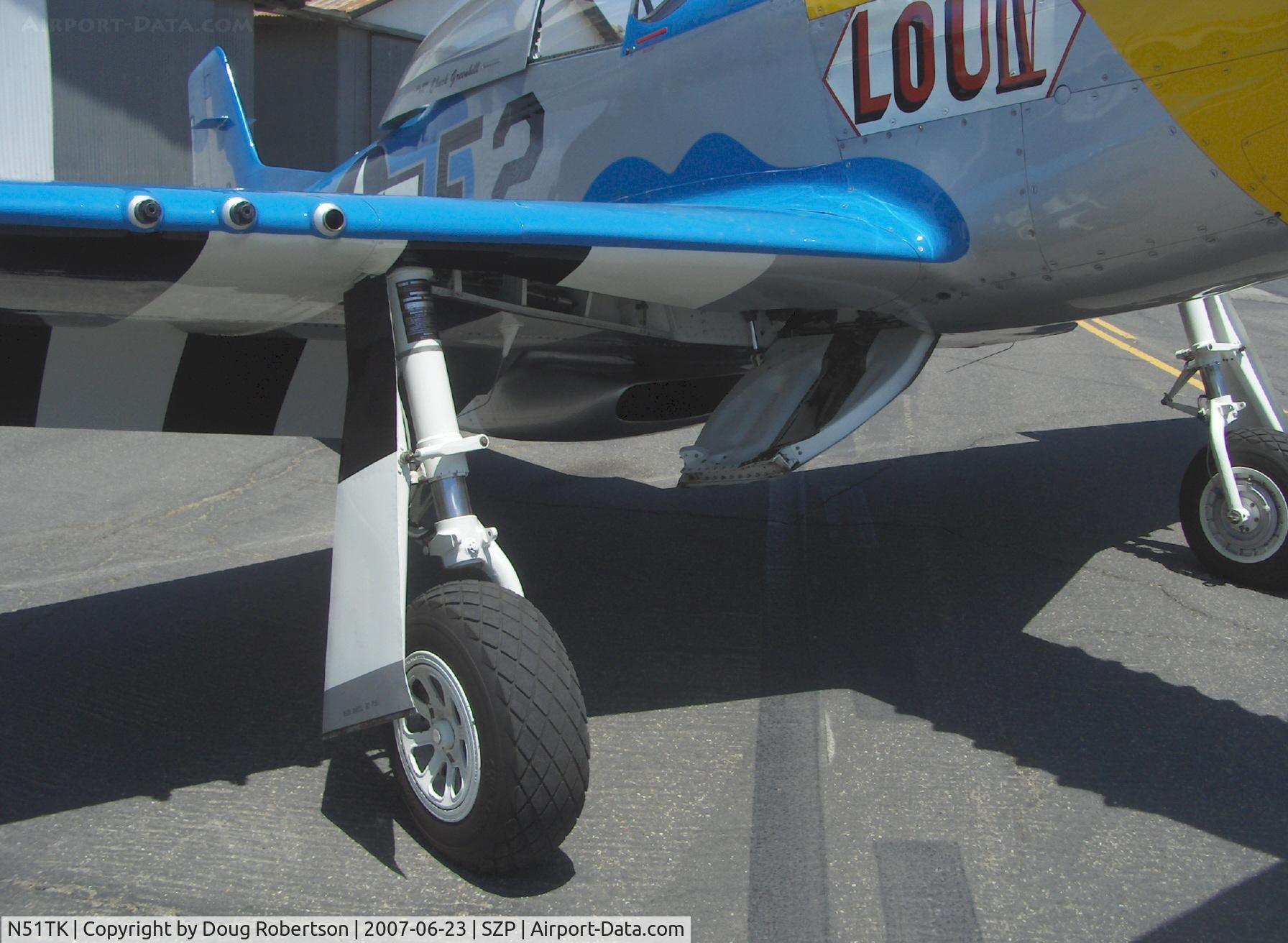 N51TK, North American F-51D Mustang C/N 44-63350, 1944 North American F-51D MUSTANG, Rolls-Royce V-1650-7 1,490 Hp. Gun ports and retractible main gear, Limited class