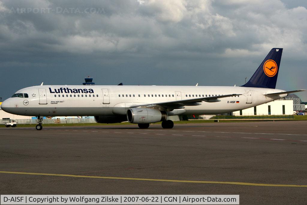 D-AISF, 2000 Airbus A321-231 C/N 1260, visitor
