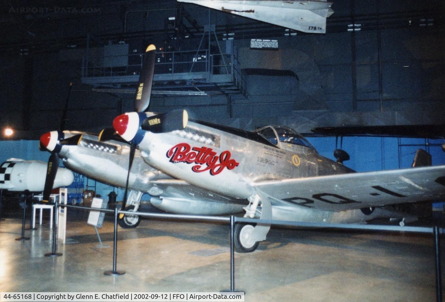44-65168, 1944 North American P-82B Twin Mustang C/N 123-43754, Twin Mustang at the National Museum of the U.S. Air Force