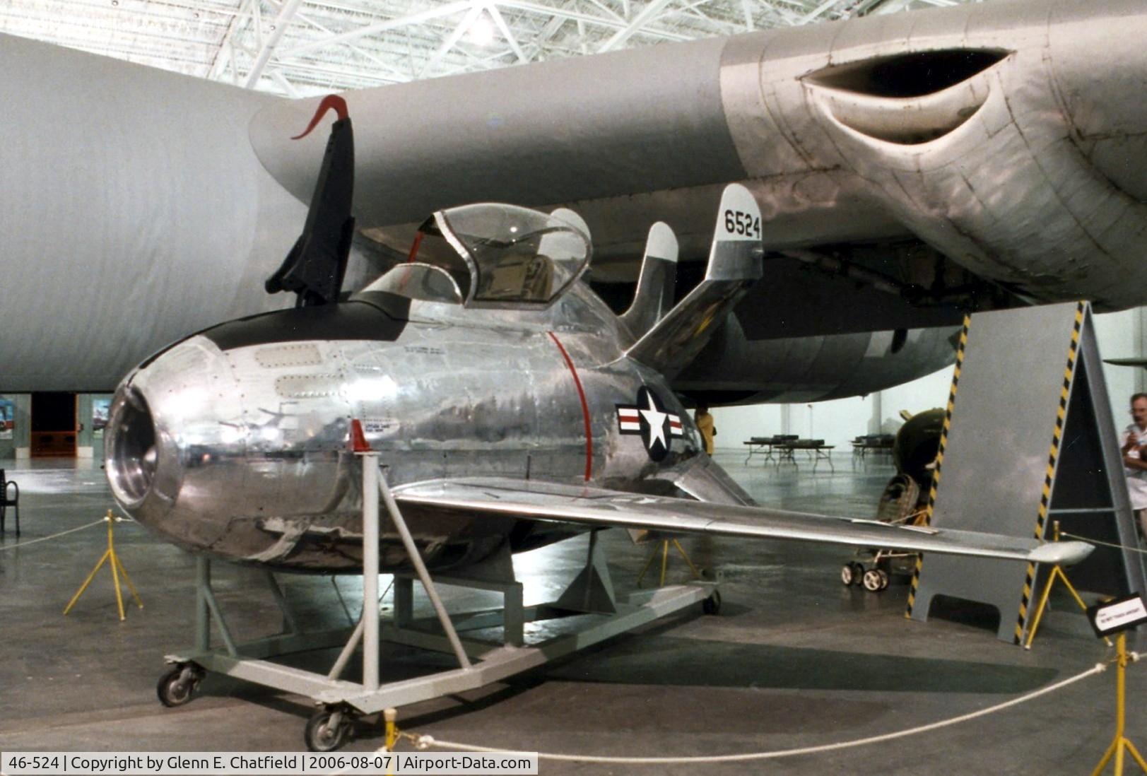 46-524, 1948 McDonnell XF-85 Goblin C/N Not found (46-524), XF-85 at the Strategic Air & Space Museum in Ashland, NE
