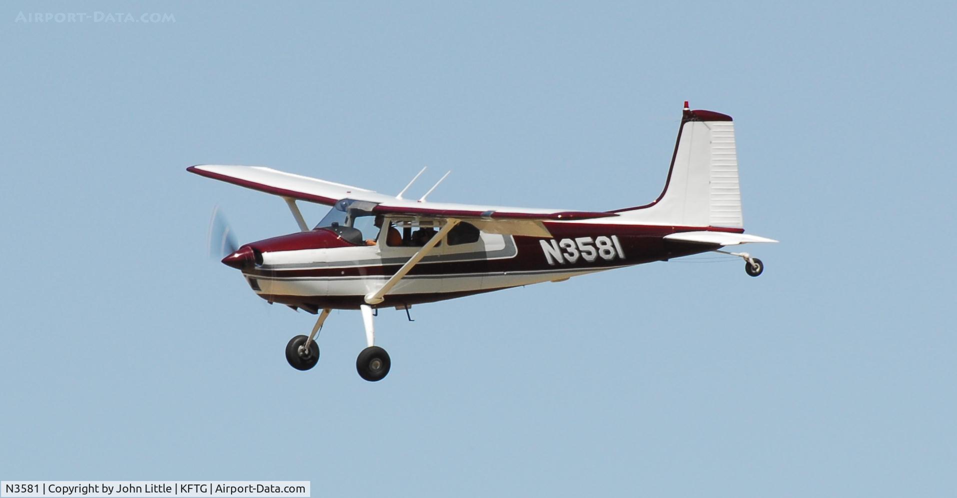 N3581, 1961 Cessna 180D C/N 18051056, EAA Fly-In Front Range