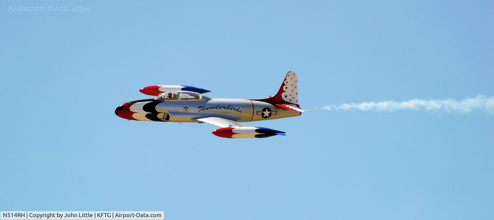 N514RH, 2000 Lockheed T-33 C/N 001, Nice High Speed Pass T-33