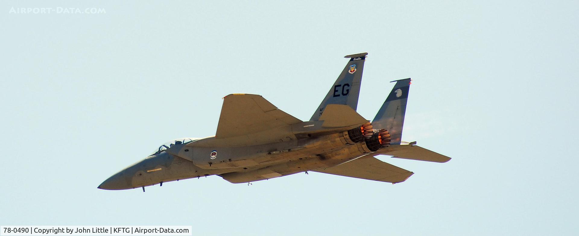 78-0490, 1978 McDonnell Douglas F-15C Eagle C/N 0472/C023, F-15 Eagle High Speed Pass