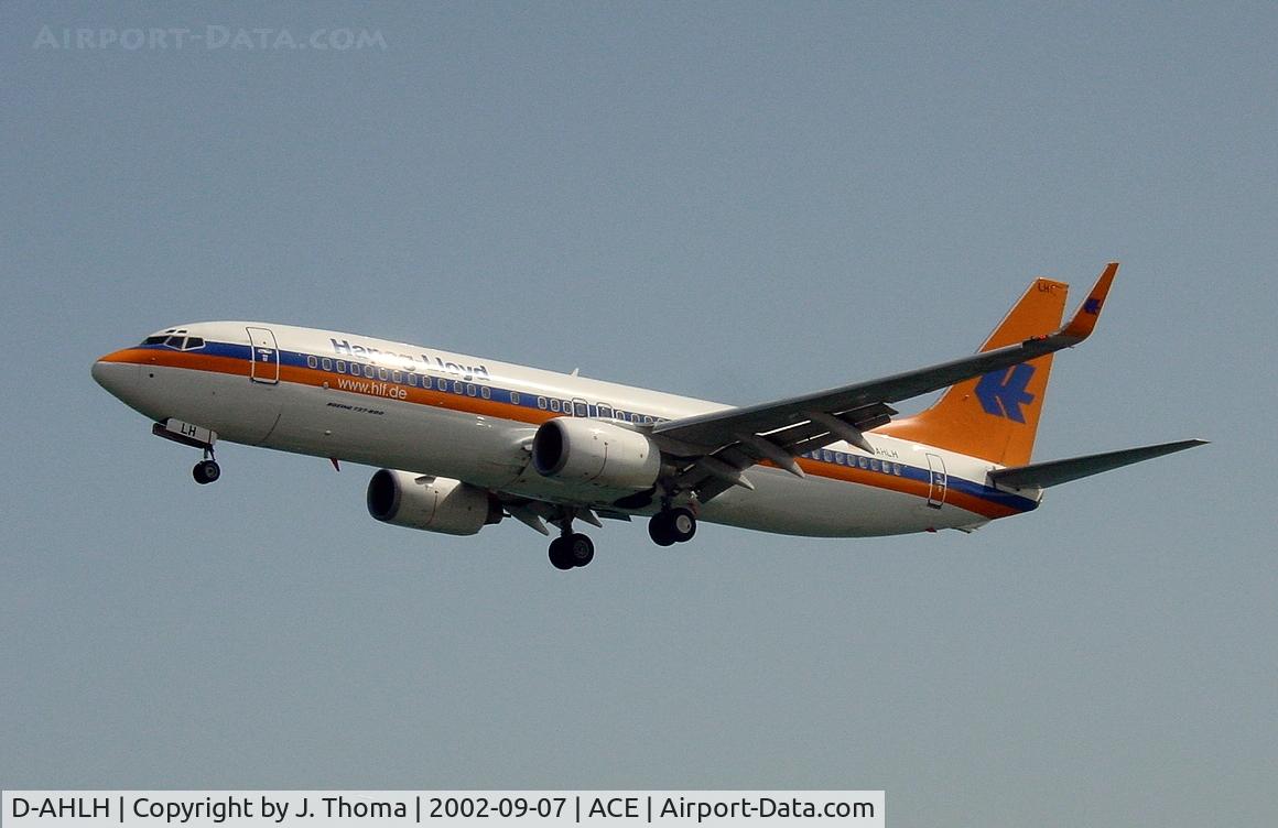 D-AHLH, 2001 Boeing 737-8K5 C/N 30783, Boeing 737-8K5