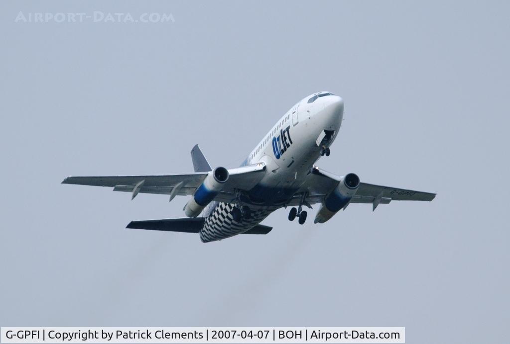 G-GPFI, 1974 Boeing 737-229 C/N 20907, TAKE OFF 08