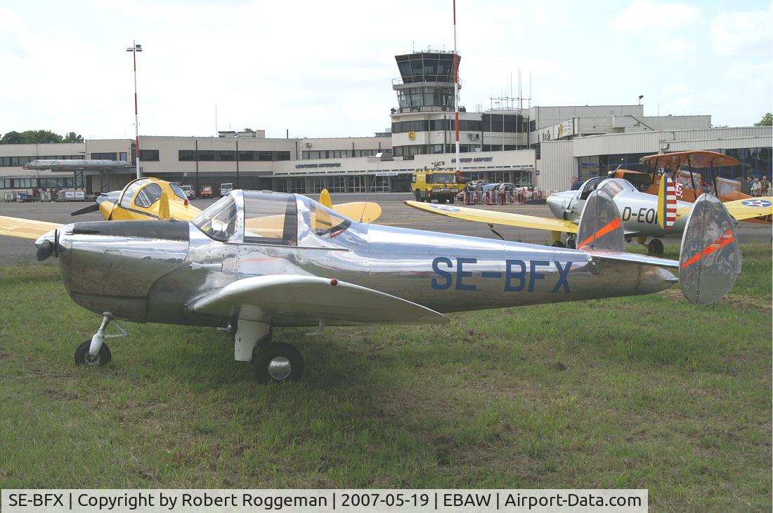 SE-BFX, 1947 Erco 415D Ercoupe C/N 4413, 17 th Antwerp Stampe Fly in.There was also an Ercoupe fly in.