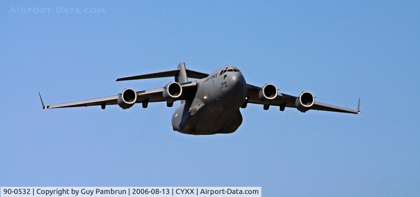90-0532, 1990 McDonnell Douglas C-17A Globemaster III C/N P-7, C-17 Globemaster @ Abbotsford Airshow