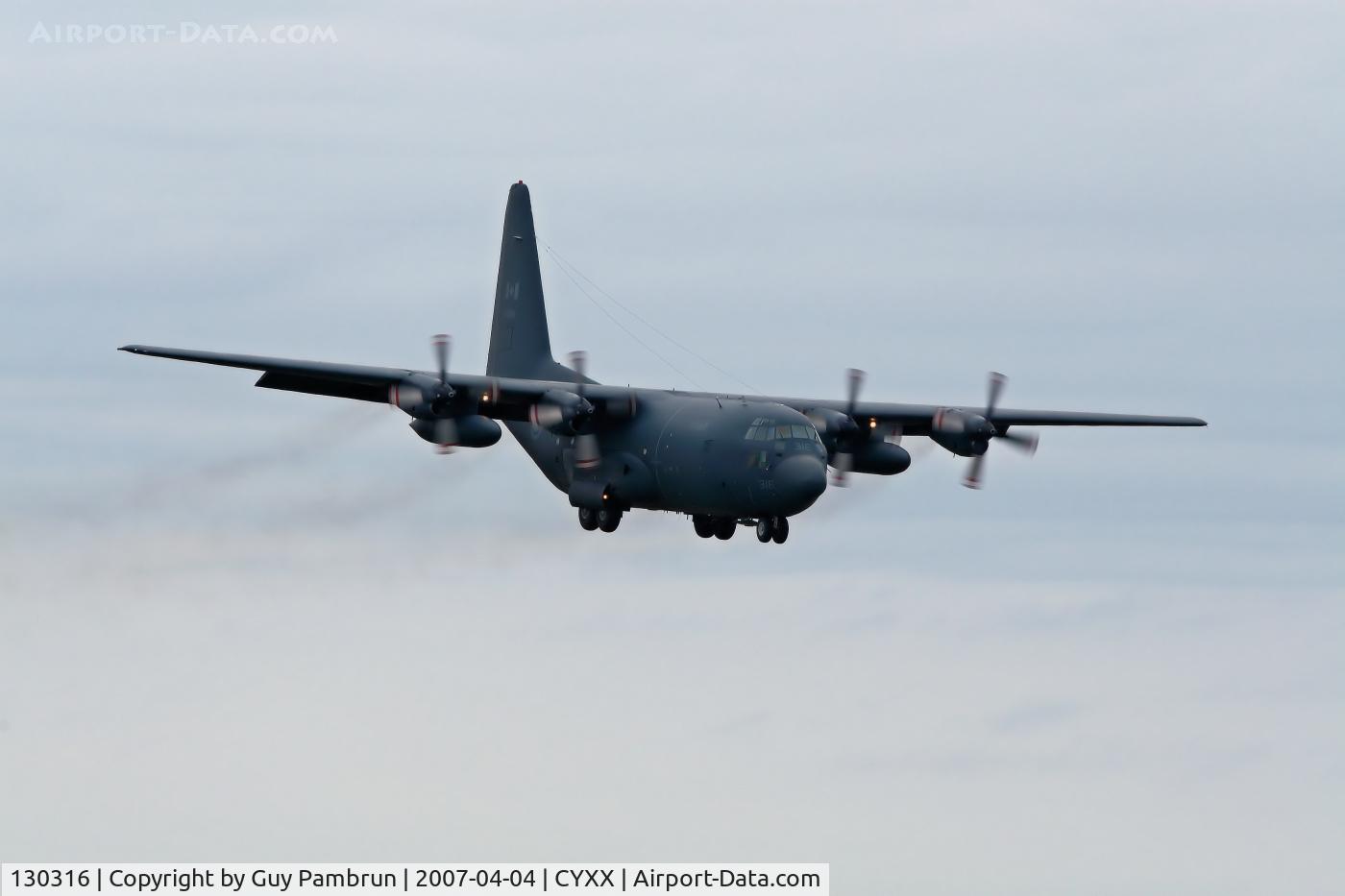 130316, 1965 Lockheed CC-130E Hercules C/N 382-4075, Flight testing after re-work