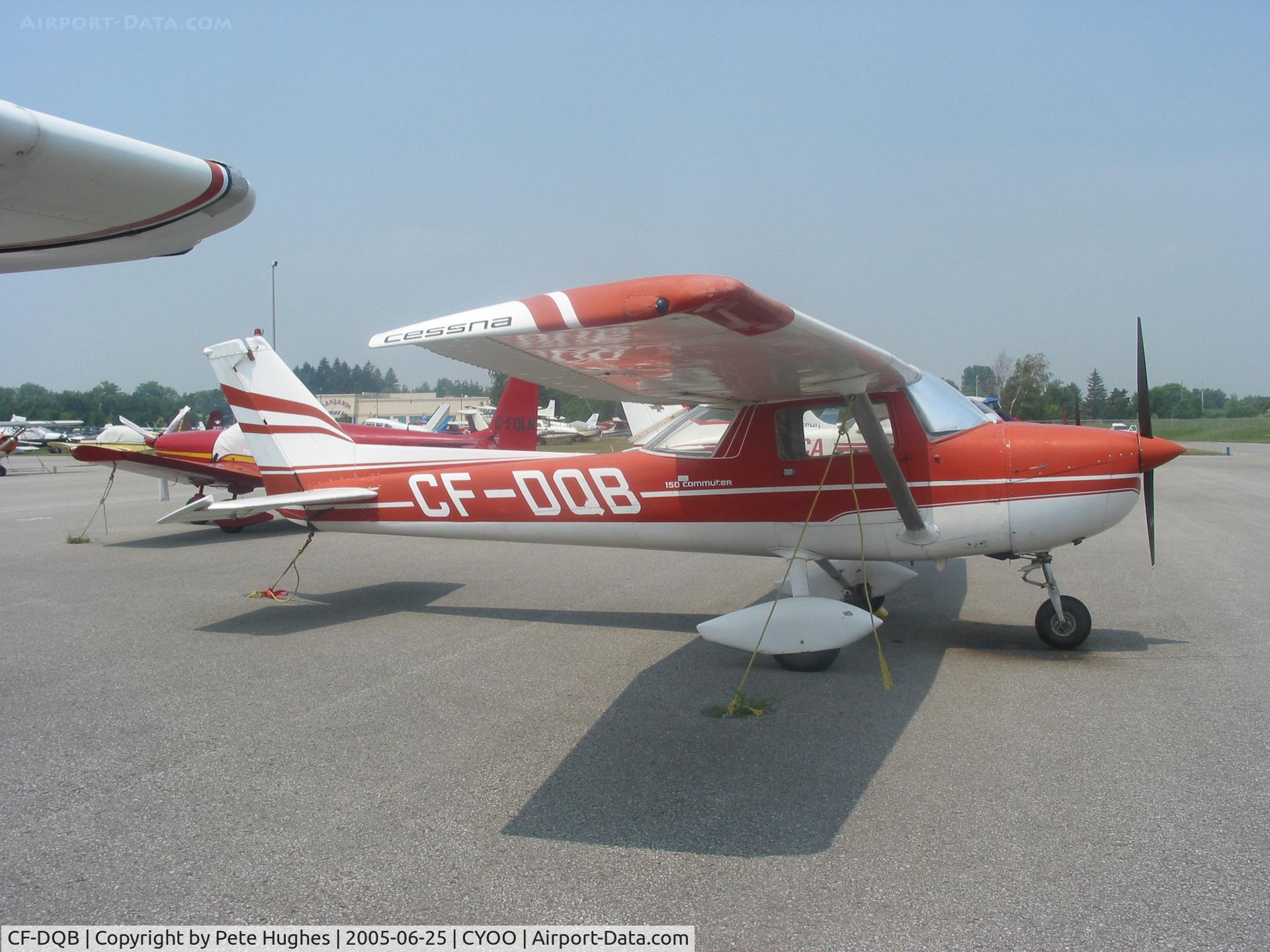 CF-DQB, 1973 Cessna 150L C/N 15074568, CF-DQB Cessna 150 at Oshawa