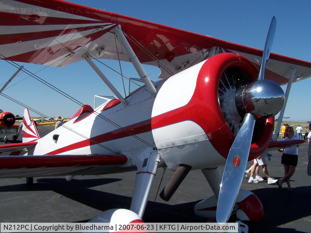 N212PC, 1941 Boeing A75N1(PT17) C/N 75-553, From the starboard front