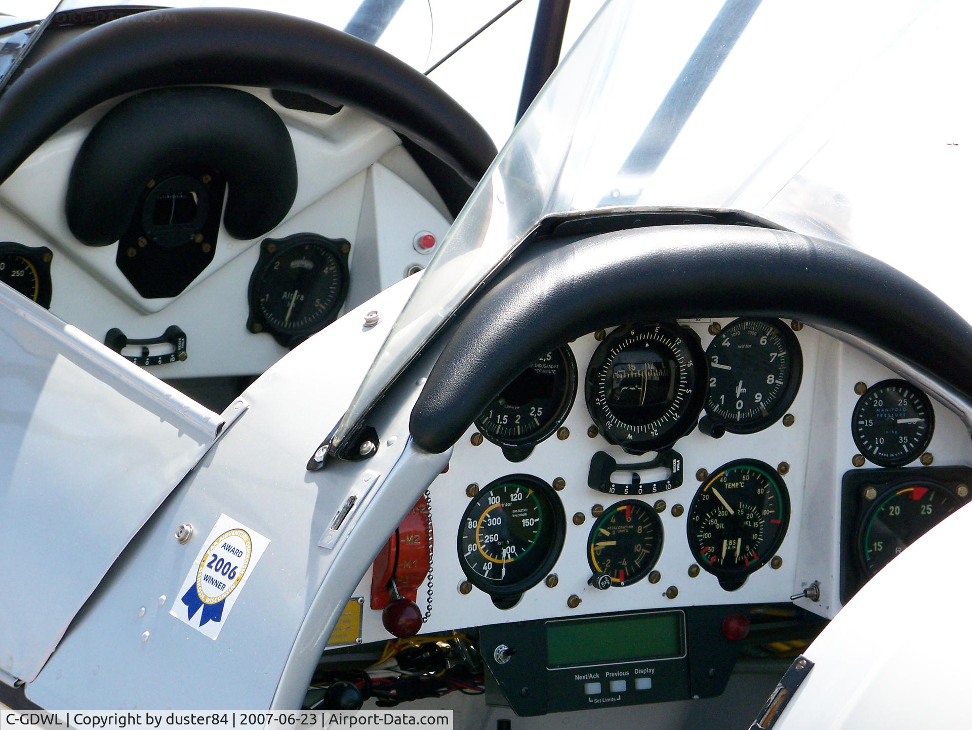 C-GDWL, 2002 CASA 1-131E Jungmann C/N 2062, Bucker 131 Instrument Panel