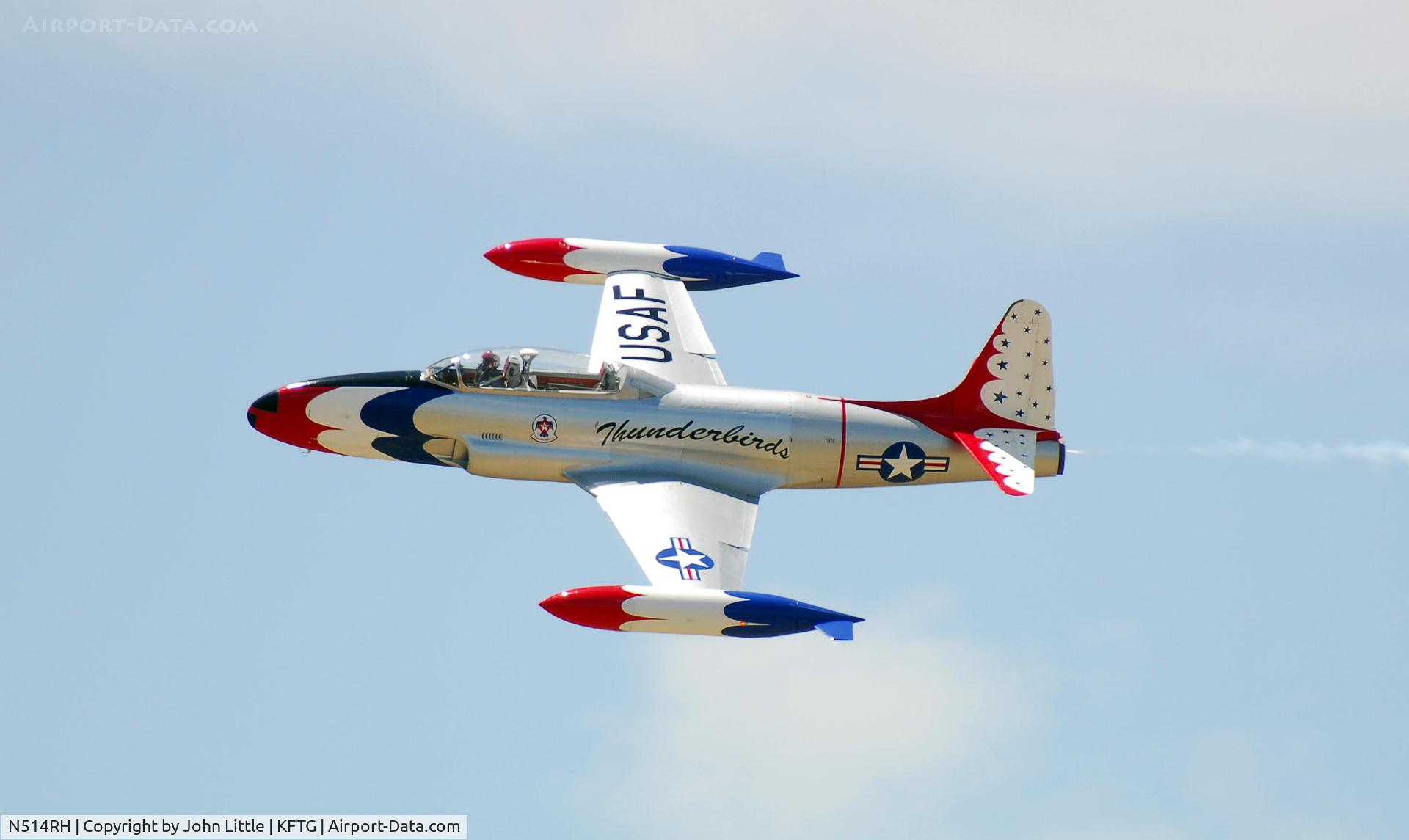 N514RH, 2000 Lockheed T-33 C/N 001, Sunday Pass for Review