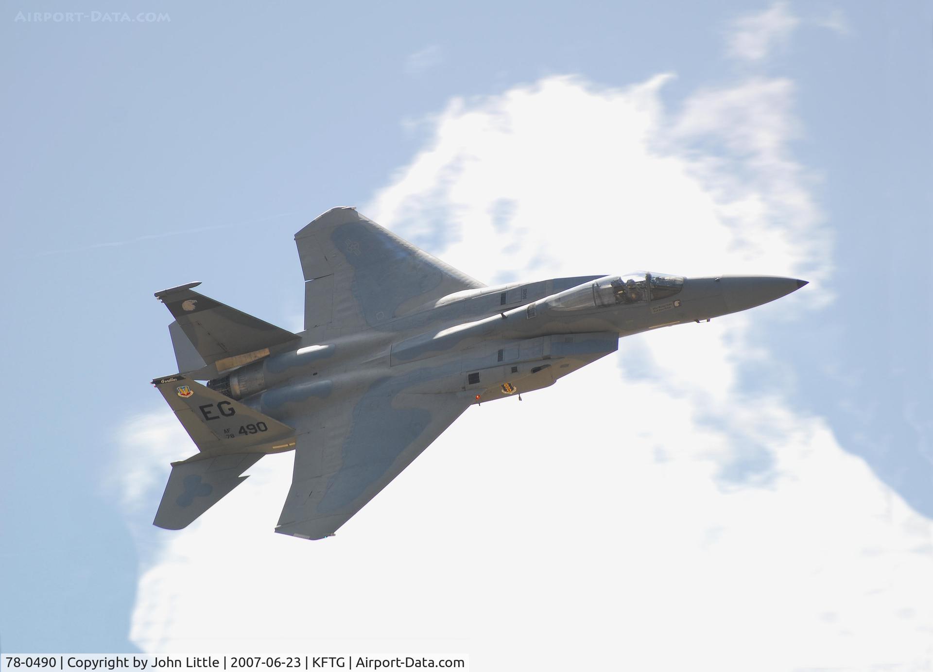 78-0490, 1978 McDonnell Douglas F-15C Eagle C/N 0472/C023, F-15 Demo Flight on Sunday