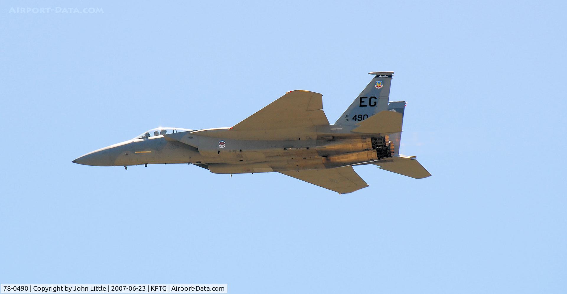 78-0490, 1978 McDonnell Douglas F-15C Eagle C/N 0472/C023, F-15 Lighting 'em up