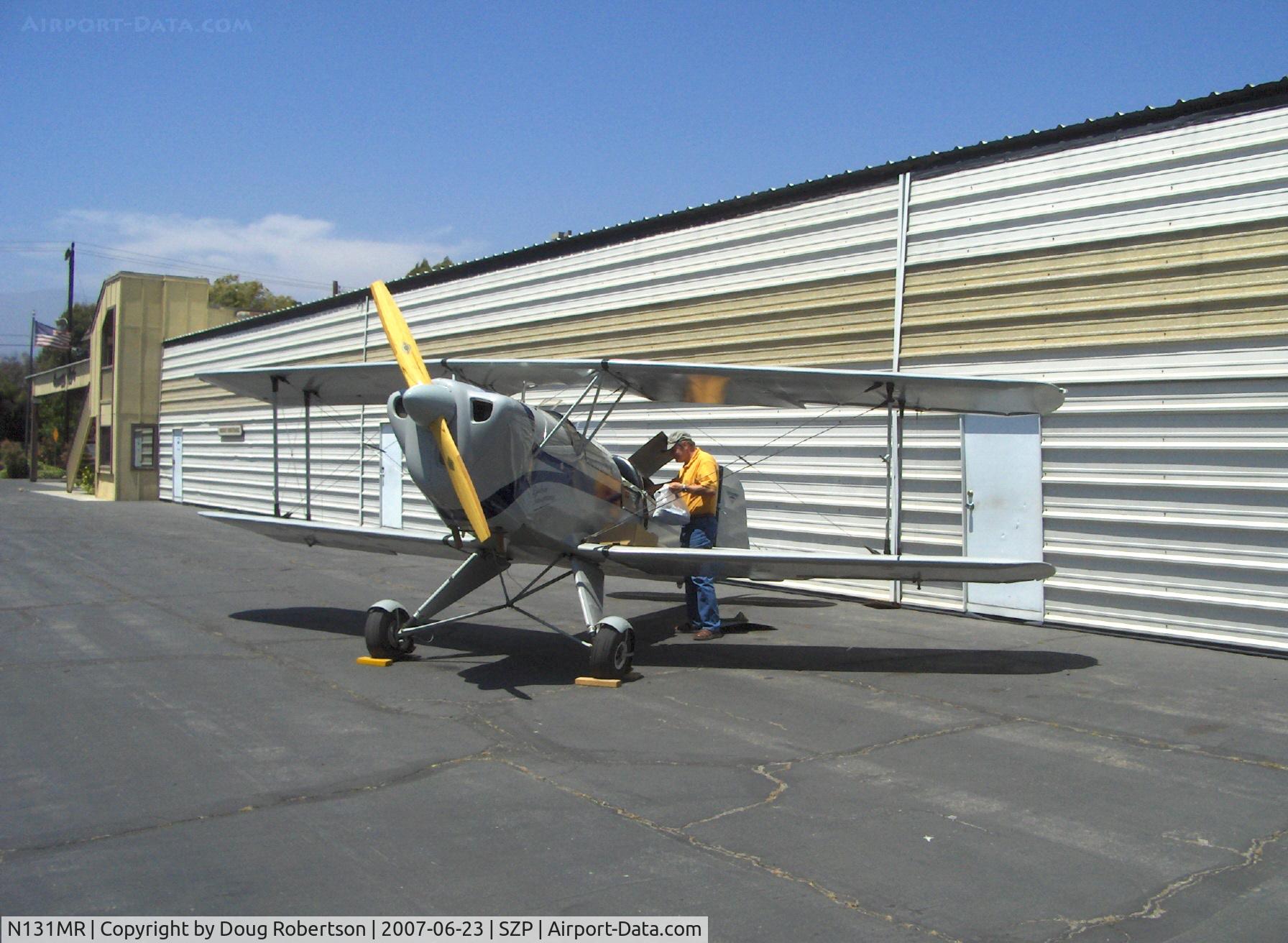 N131MR, 1954 Bucker E3B Jungmann C/N 468, 1954 Bucker-Jungmann E3B, Lycoming O&VO-360 180 Hp upgrade with Ellison throttle body injection