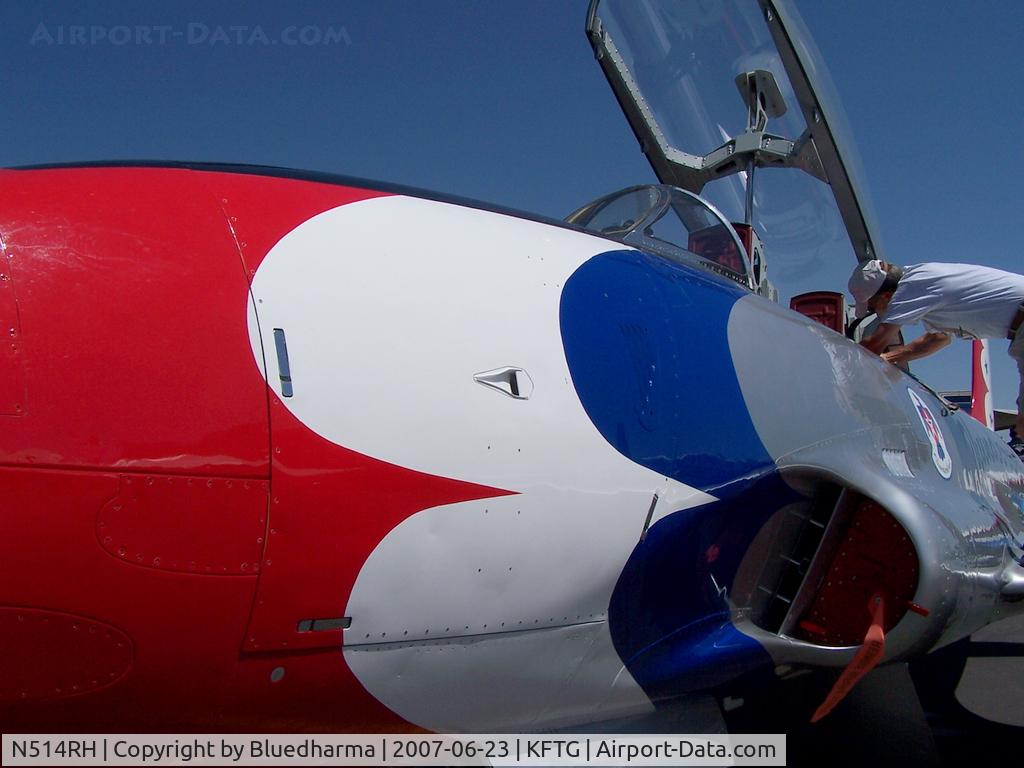 N514RH, 2000 Lockheed T-33 C/N 001, Front Detail