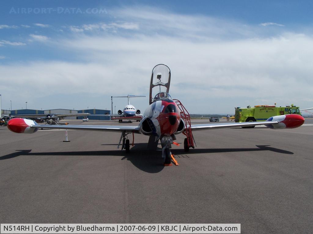 N514RH, 2000 Lockheed T-33 C/N 001, Front View