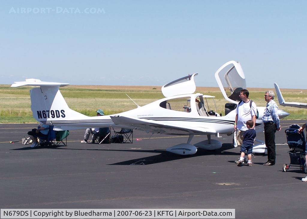 N679DS, 2006 Diamond DA-40 Diamond Star C/N 40.679, Side Profile
