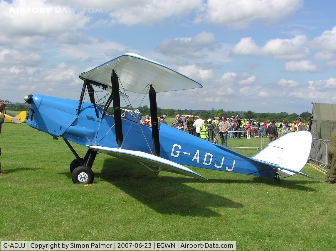 G-ADJJ, 1935 De Havilland DH-82A Tiger Moth II C/N 3386, Tiger at Halton Open Day