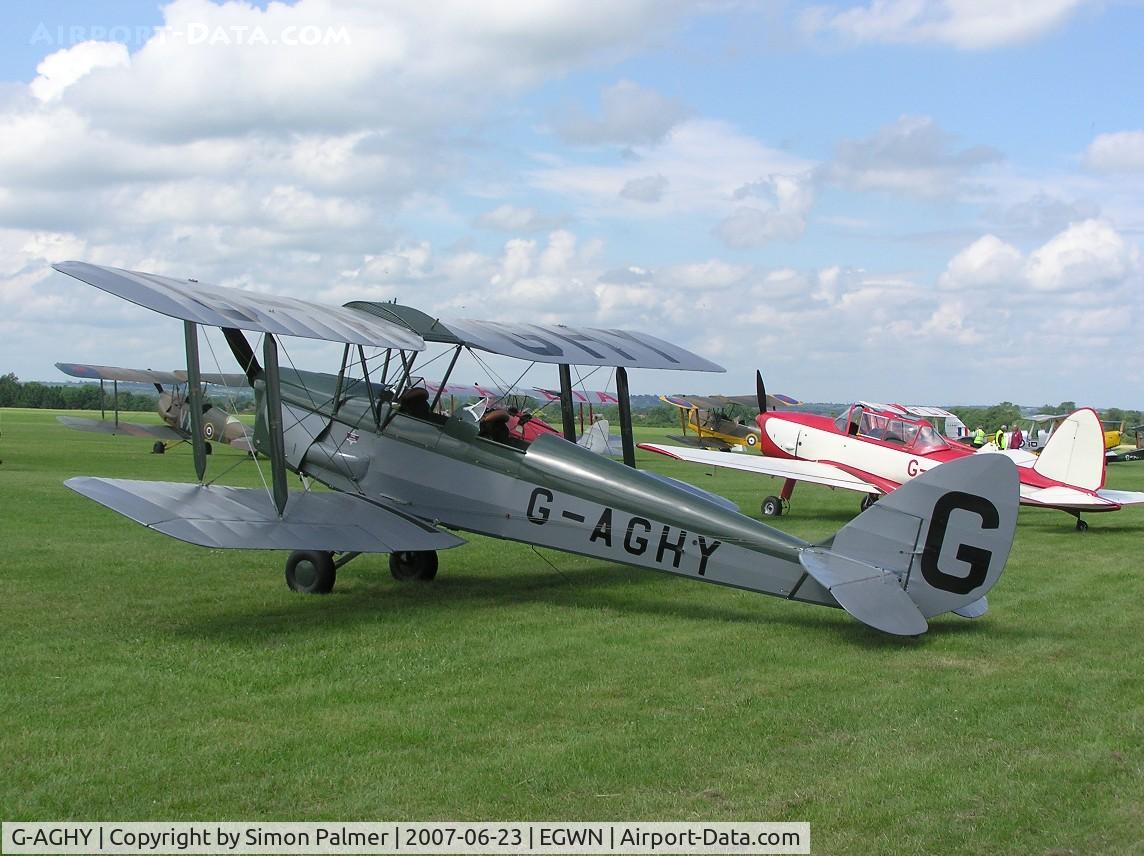 G-AGHY, 1939 De Havilland DH-82A Tiger Moth II C/N 82292, Tiger Moth at Charity Moth day at Halton