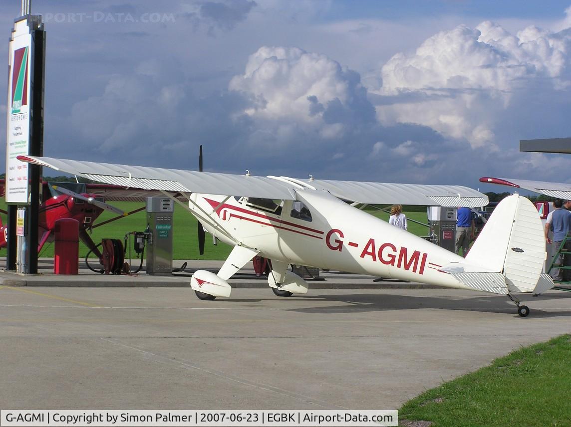 G-AGMI, 1941 Luscombe 8E Silvaire C/N 1569, Silvaire at Sywell