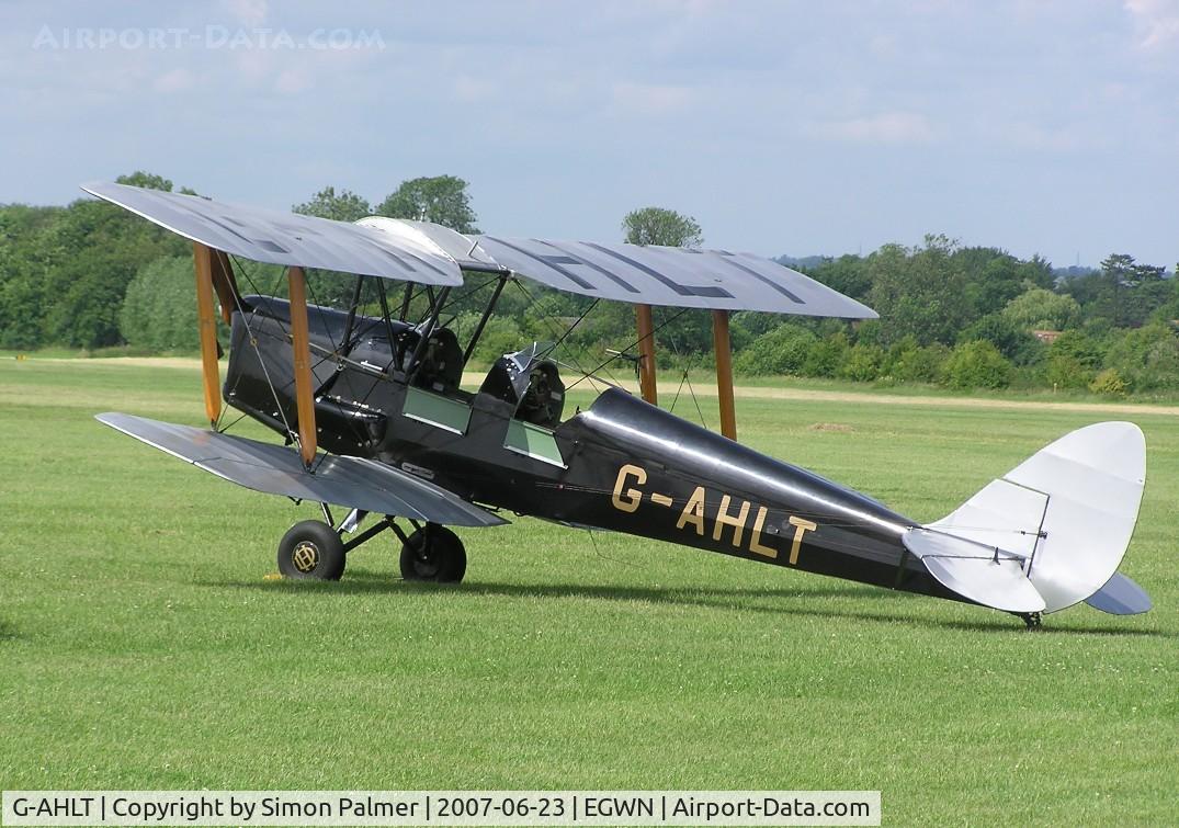G-AHLT, 1939 De Havilland DH-82A Tiger Moth II C/N 82247, Tiger Moth at Halton