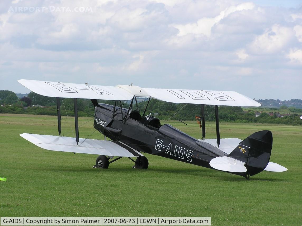 G-AIDS, 1941 De Havilland DH-82A Tiger Moth II C/N 84546, Tiger Moth at Halton
