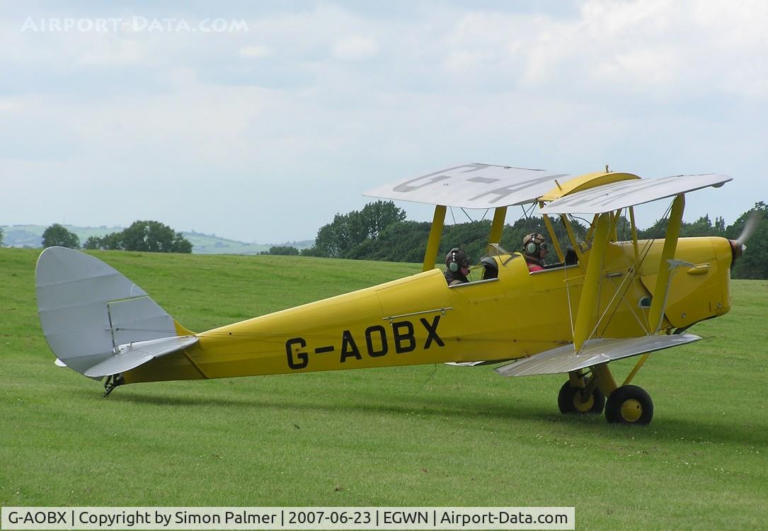G-AOBX, 1940 De Havilland DH-82A Tiger Moth II C/N 83653, Tiger Moth at RAF Halton