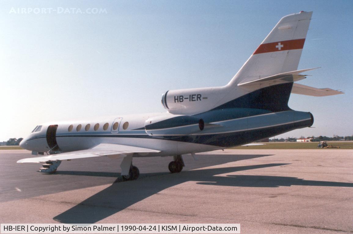 HB-IER, 1981 Dassault Falcon 50 C/N 057, Dassault Falcon 50