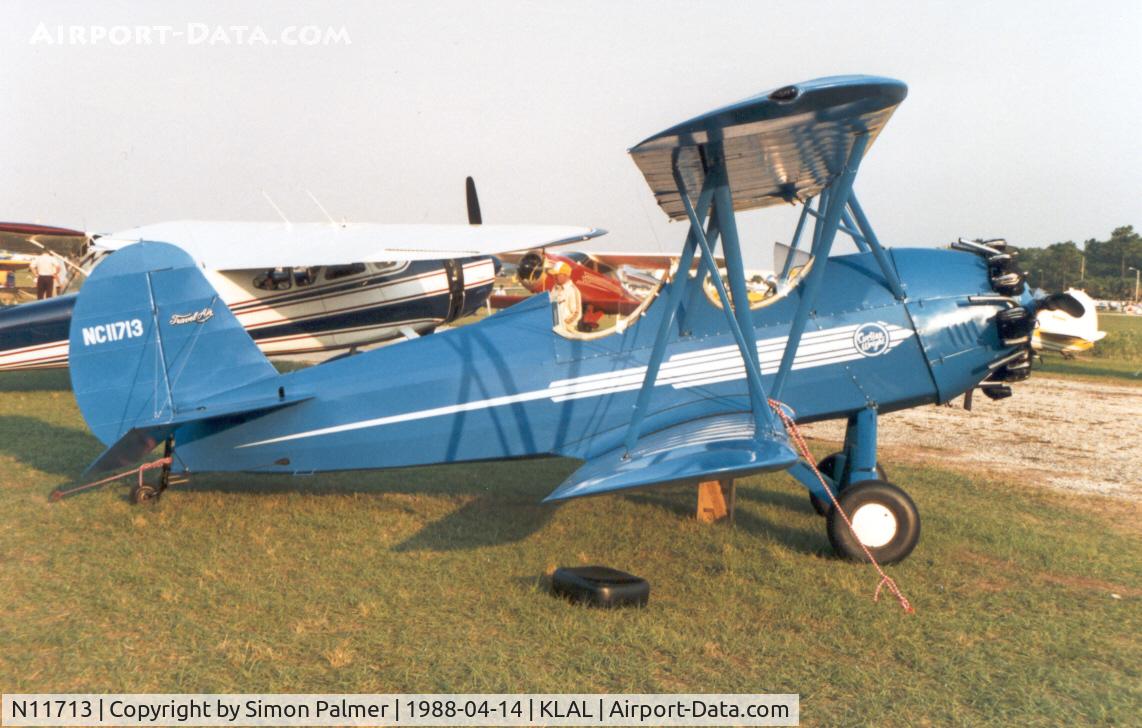 N11713, 1931 Travel Air 12-W C/N 12W-2038, Travel Air 12W at Sun N Fun
