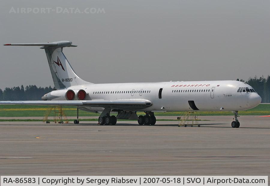 RA-86583, 1996 Ilyushin Il-62M C/N 1356851, SVO