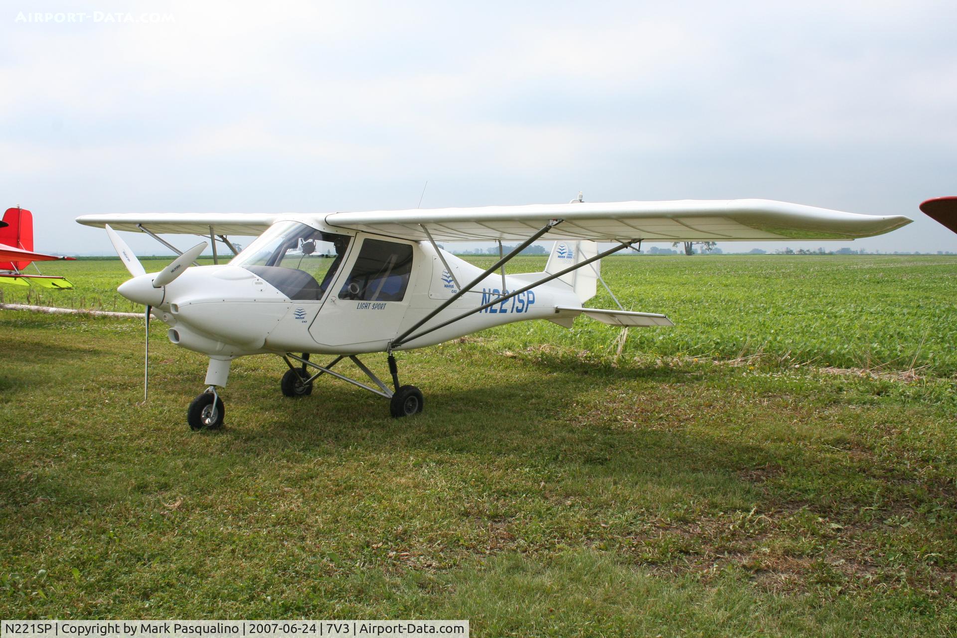 N221SP, 2005 Comco Ikarus C42 FB100 C/N 0512-6776, Aerosport C42 FB100