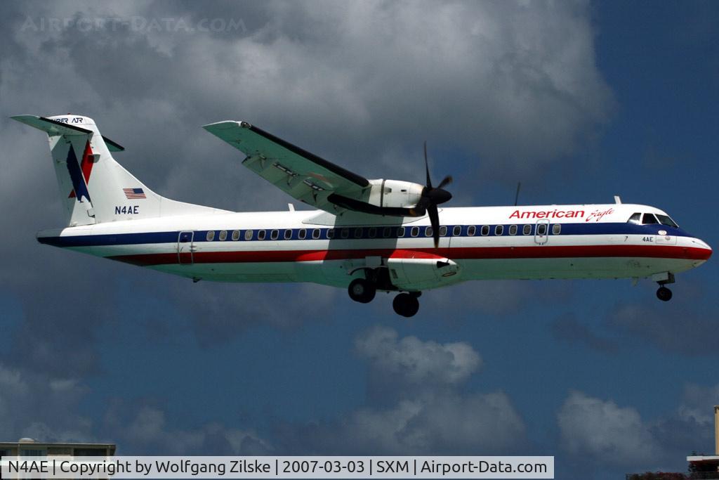 N4AE, 1991 ATR 72-212 C/N 244, visitor