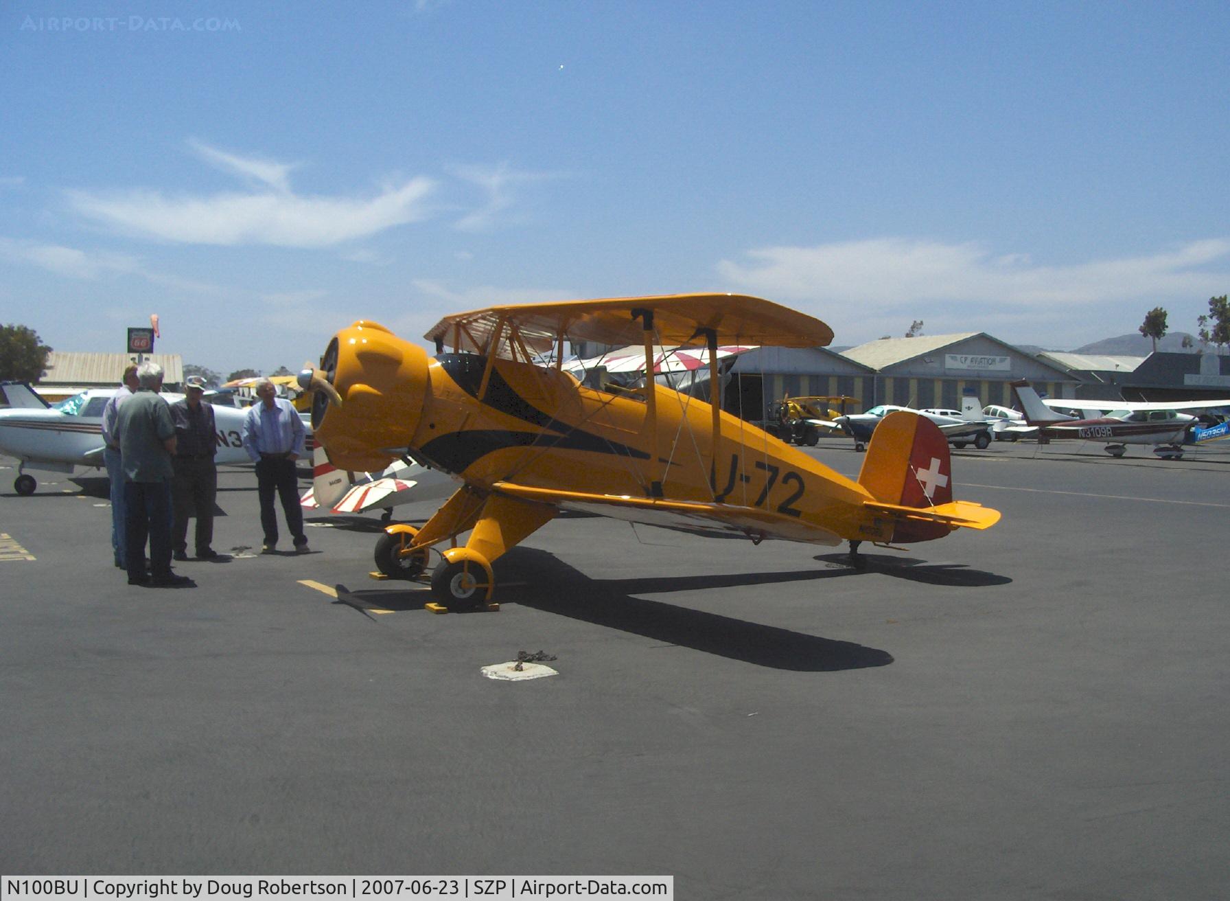 N100BU, 1939 Doflug Bu-133 Jungmeister C/N 19, 1939 Dornier BU 133 JUNGMEISTER, Lycoming O-360-A1D 180 Hp